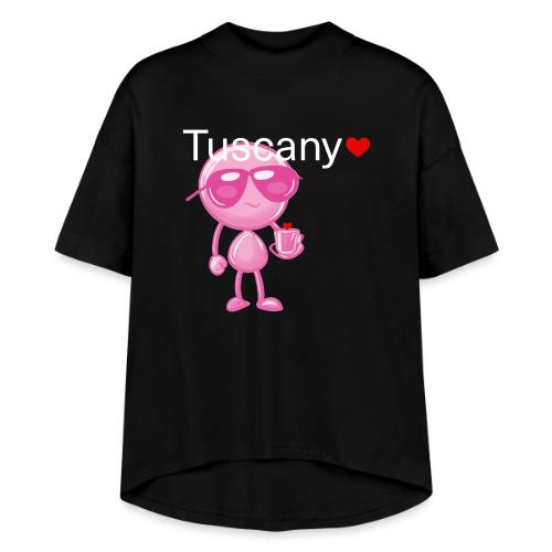 Smoon City_Tuscany Pink - Women's Hi-Lo Tee