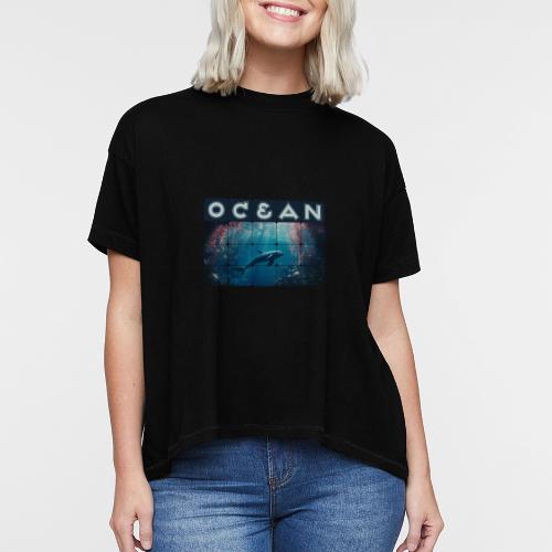 Ocean: Blue Grace - Women's Hi-Lo Tee