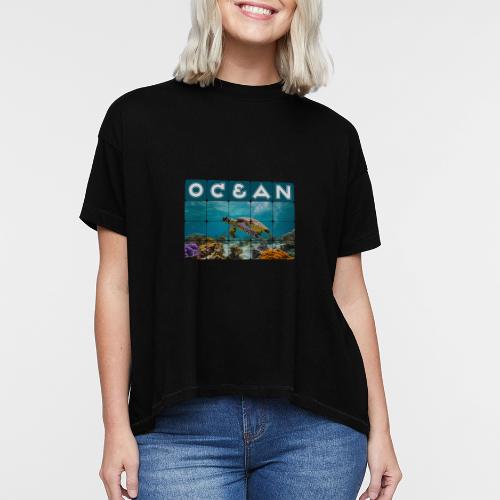 Ocean: Gentle Voyager - Women's Hi-Lo Tee