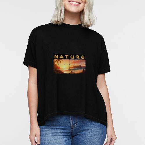 Nature: Tropical Twilight - Women's Hi-Lo Tee