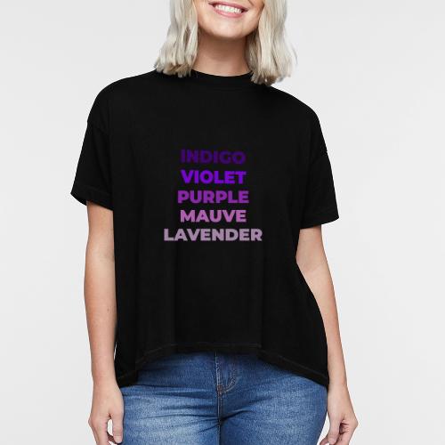 Shades of Purple - Women's Hi-Lo Tee