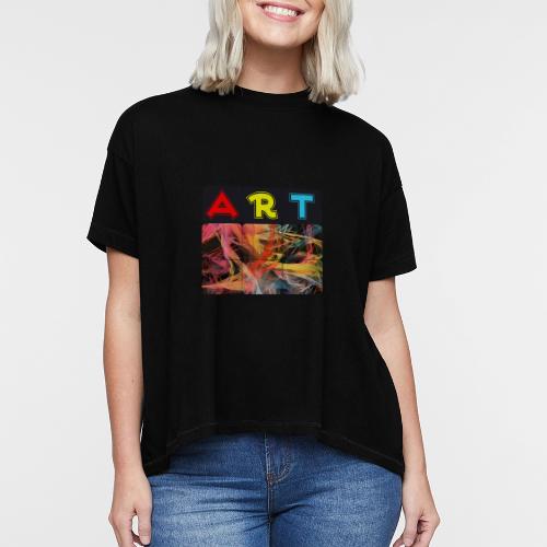 Chaotic Threads of Art - Women's Hi-Lo Tee
