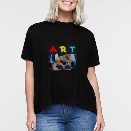 Art of Stripes and Shades - Women's Hi-Lo Tee