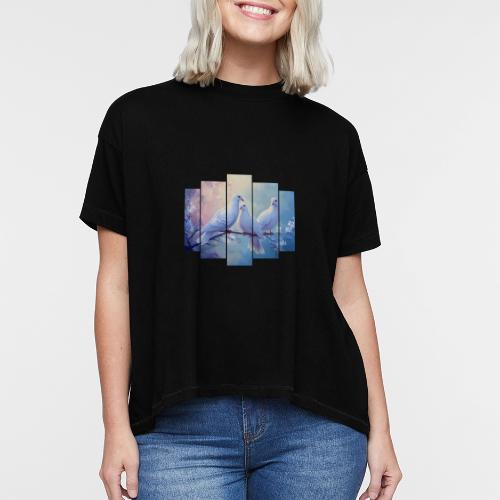 Symbols of Peace and Serenity - Women's Hi-Lo Tee