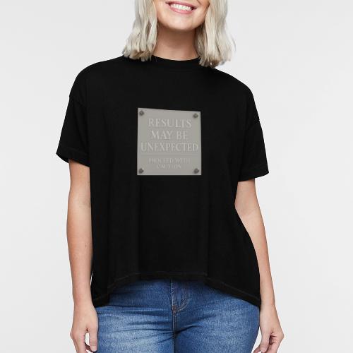 Results - White - Women's Hi-Lo Tee