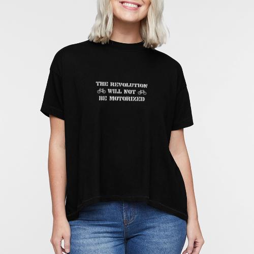 The Revolution Will Not Be Motorized - Women's Hi-Lo Tee