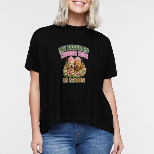 My Doodles Favorite Thing Is Bacon - Women's Hi-Lo Tee