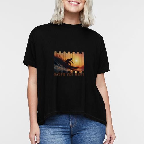 Surfing: Catch the Wave - Women's Hi-Lo Tee