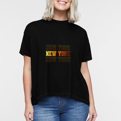 New York Varsity Echo - Women's Hi-Lo Tee