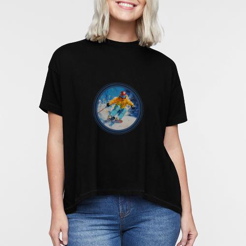 Born for Skiing - Women's Hi-Lo Tee