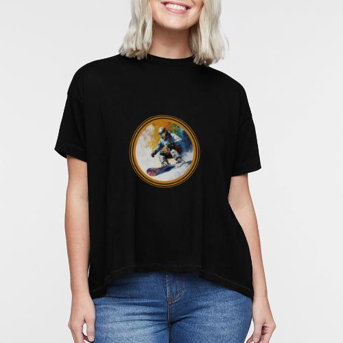 Snowboarding Dreams - Women's Hi-Lo Tee