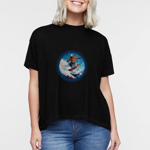 Snowboarding Vibes - Women's Hi-Lo Tee