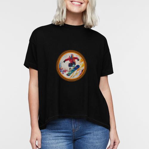Snowboarding Horizon - Women's Hi-Lo Tee