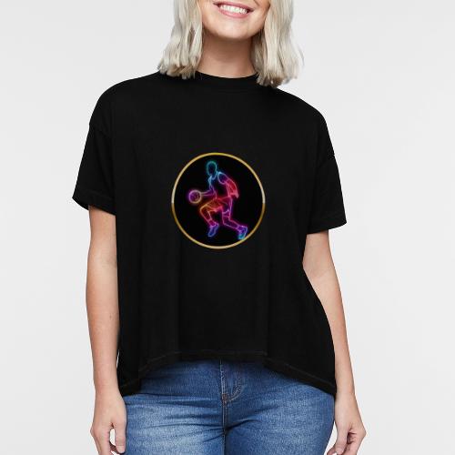 Basketball: Neon Dribble Pulse - Women's Hi-Lo Tee