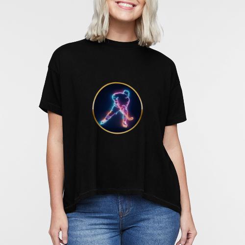 Golden Neon Hockey - Women's Hi-Lo Tee
