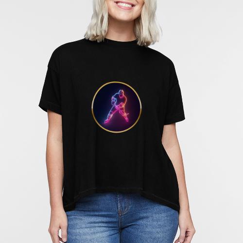 Hockey: Neon Ice Strike - Women's Hi-Lo Tee
