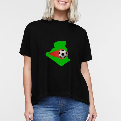 Algerian Football Fire - Women's Hi-Lo Tee