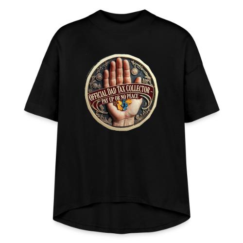 Dad Tax Collector Medallion T Shirt - Women's Hi-Lo Tee