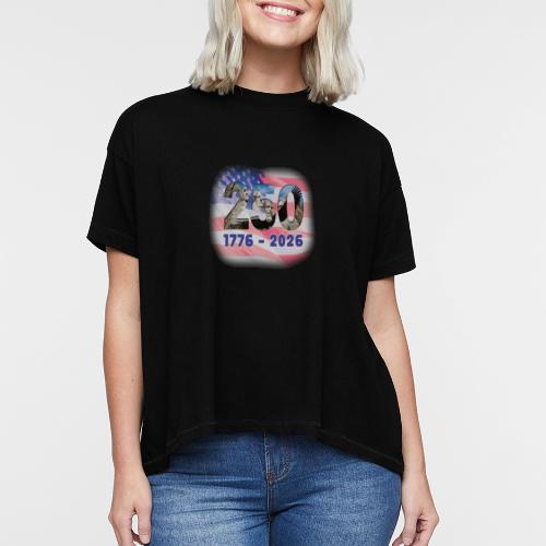 1776 - 2026 | 250 Years USA - Women's Hi-Lo Tee