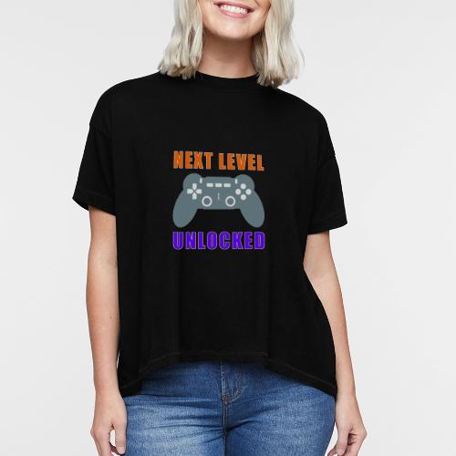 Next Level Unlocked Gamer Design - Women's Hi-Lo Tee