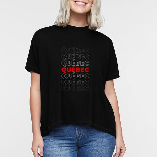 Quebec Declaration - Women's Hi-Lo Tee