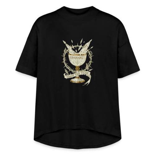 Frosted Chalice Covenant T-Shirt - Women's Hi-Lo Tee