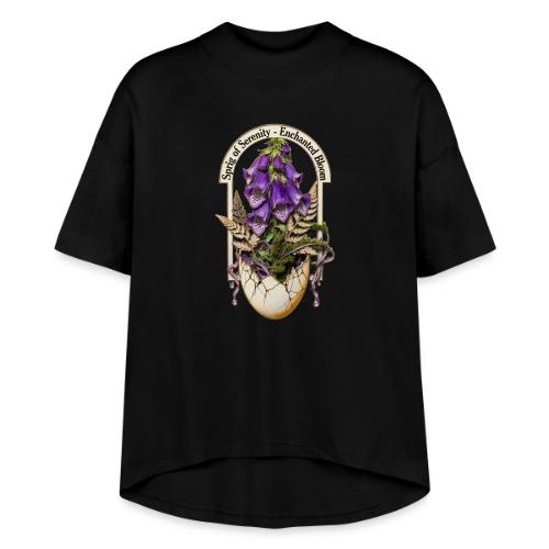 Spring Serenity Foxglove Tee, Easter Gift for wife - Women's Hi-Lo Tee