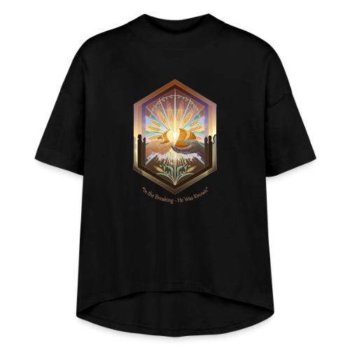 Easter In the Breaking He Was Known T Shirt, Gift - Women's Hi-Lo Tee