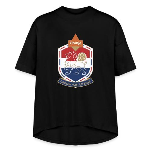 Netherlands Lion Crest T-Shirt, Dutch Badge Gift - Women's Hi-Lo Tee