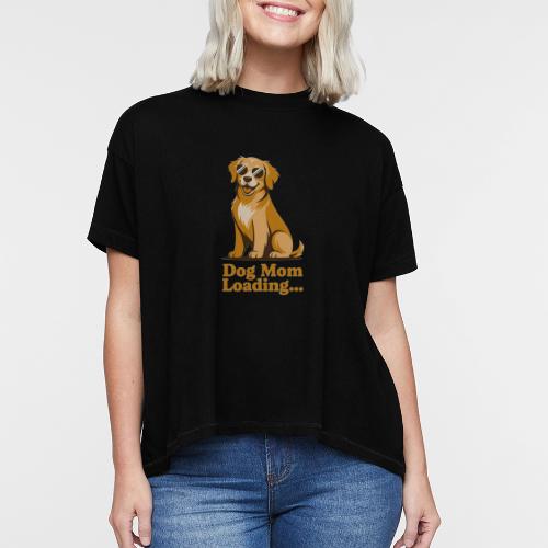 Dog Mom Loading Golden Retriever Sunglasses - Women's Hi-Lo Tee