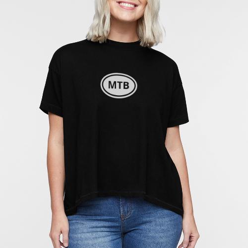 MTB Oval Logo - Women's Hi-Lo Tee