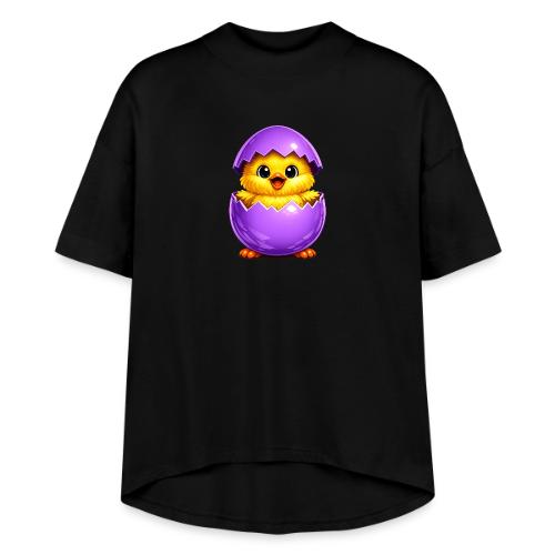 Easter Chick Purple - Women's Hi-Lo Tee