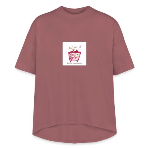 sassnsips com drinksfriendstelevision - Women's Hi-Lo Tee