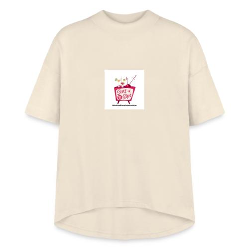 sassnsips com drinksfriendstelevision - Women's Hi-Lo Tee
