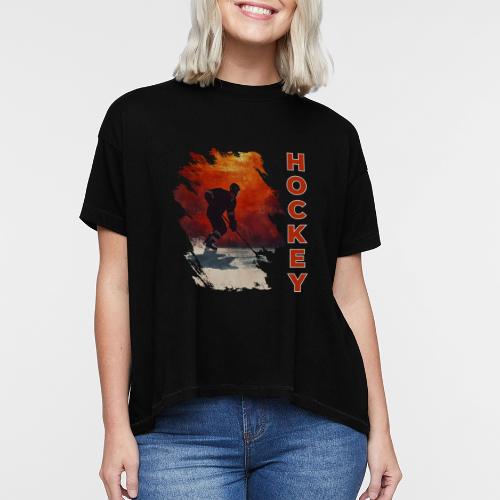 Hockey Vibes - Women's Hi-Lo Tee