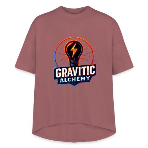 Gravitic Alchemy Logo - Women's Hi-Lo Tee