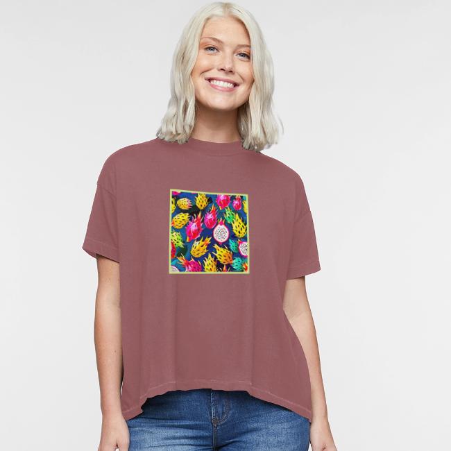 Dragon Fruit Pattern Art