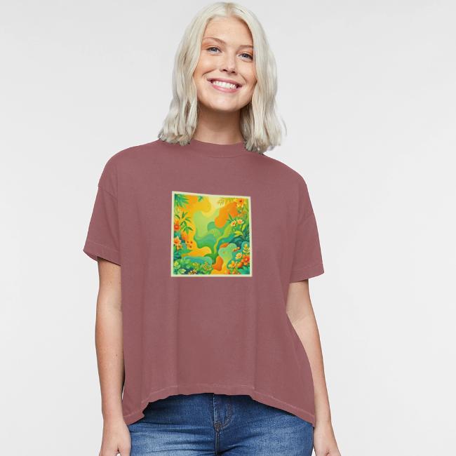 Tropical Foliage Abstract