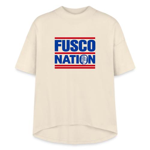 Fusco Nation with Mic (250th Show Commemorative) - Women's Hi-Lo Tee