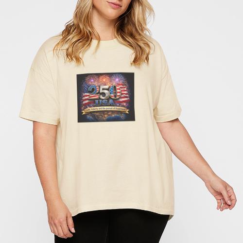 USA 250th Celebration - Women's Hi-Lo Tee