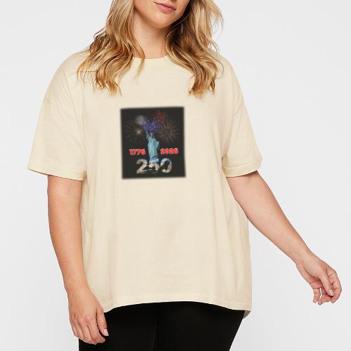 1776 - 2026 - 250 Years USA | Fireworks - Women's Hi-Lo Tee