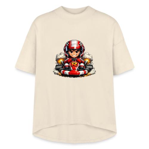 Carcadelogoracerfront - Women's Hi-Lo Tee