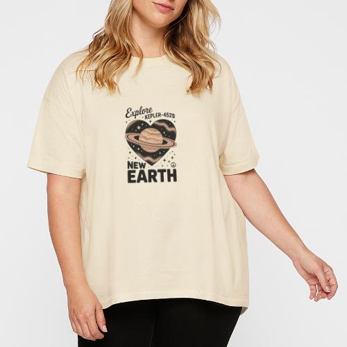 Explore Kepler-452b – New Earth Adventure - Women's Hi-Lo Tee