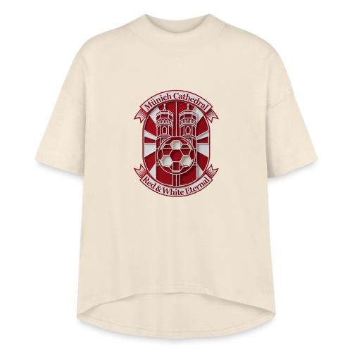 Munich Cathedral T Shirt, German Football Fan Gift - Women's Hi-Lo Tee