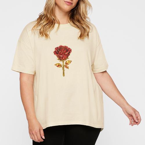 Golden Rose - Women's Hi-Lo Tee