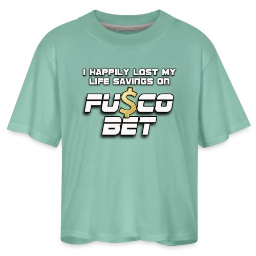 I LOST ON FUSCOBET - Women's Boxy Tee