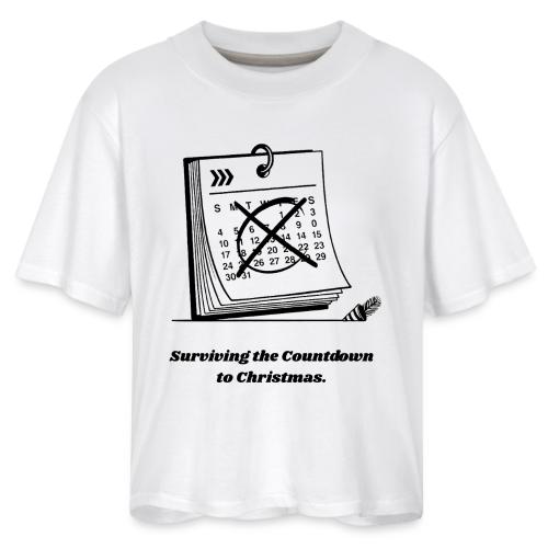 Countdown to Christmas T-Shirt - Women's Boxy Tee