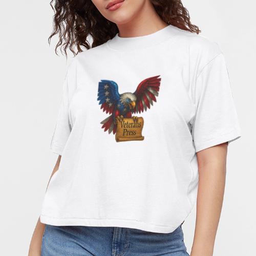 Veterans Press Bald Eagle - Women's Boxy Tee