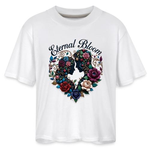 Eternal Bloom Embrace T-Shirt - Women's Boxy Tee