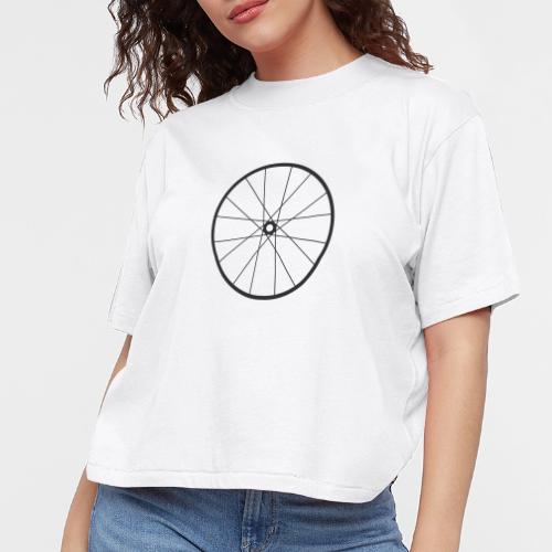 Bicycle Wheel - Women's Boxy Tee